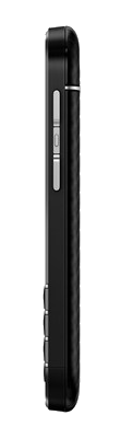 Orange BlackBerryQ10 Black side view