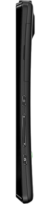Orange Sony Xperia T Black side view