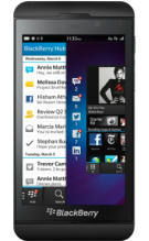 Orange BlackBerry Z10 Black
