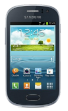 Orange Samsung Galaxy Fame Blue