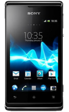 Orange Sony Xperia E Black